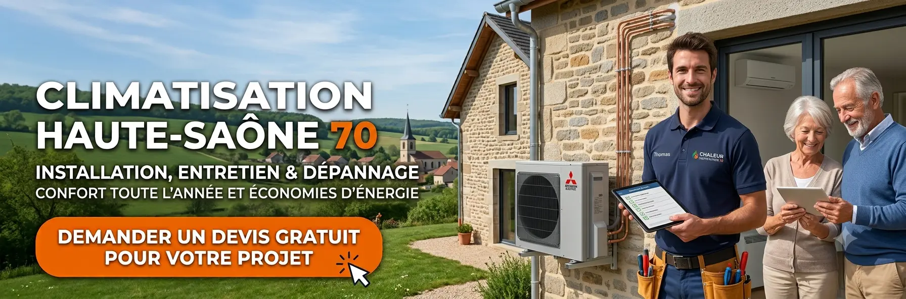Climatisation en Haute-Saône (70)