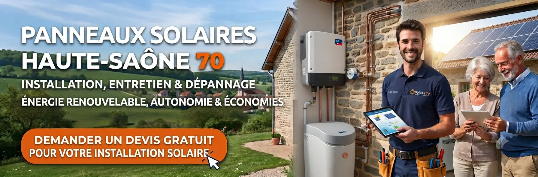 Photovoltaïque en Haute-Saône (70)