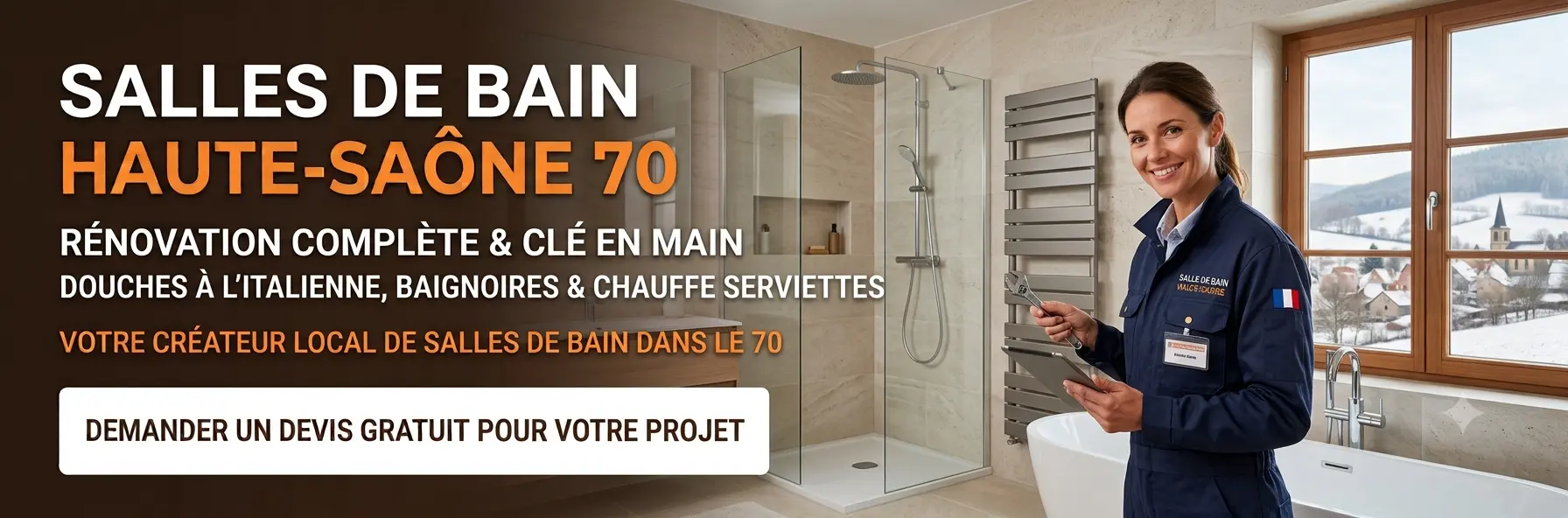 Salle de bains en Haute-Saône (70)